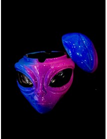 Cenicero Alien Púrpura