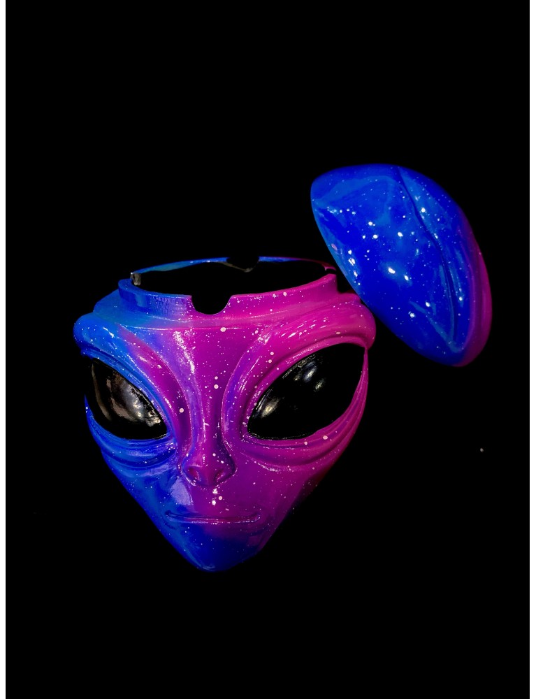 Cenicero Alien Púrpura