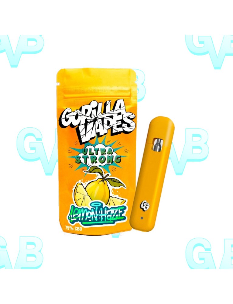 VAPER CBD Lemon Haze 75% | GORILLA GRILLZ CBD